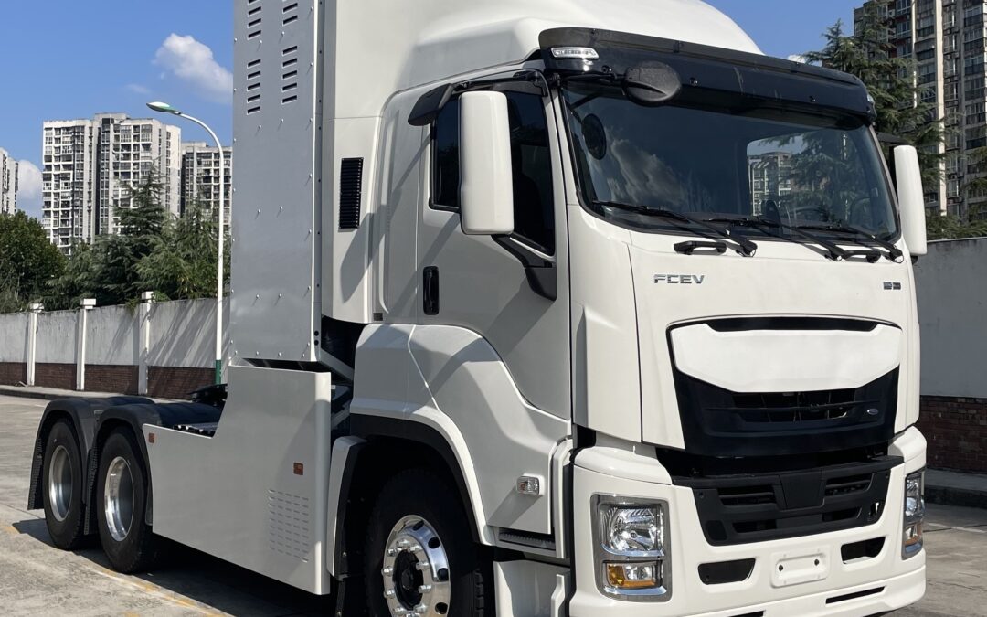 Etrucks 6 x 4 FCEV truck
